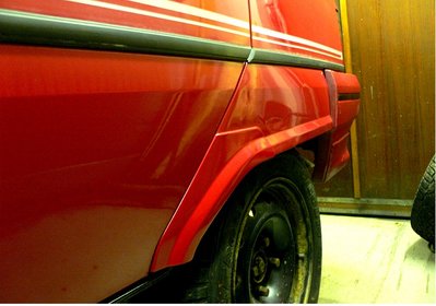 BX GTI 4WD Vasen takalokasuoja.JPG